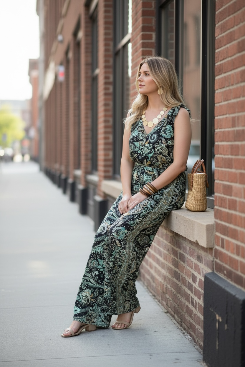 Emerald Jumpsuit