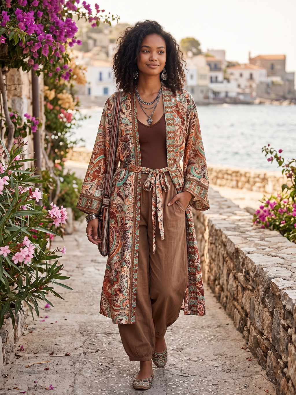 Sunset Kimono Shrug